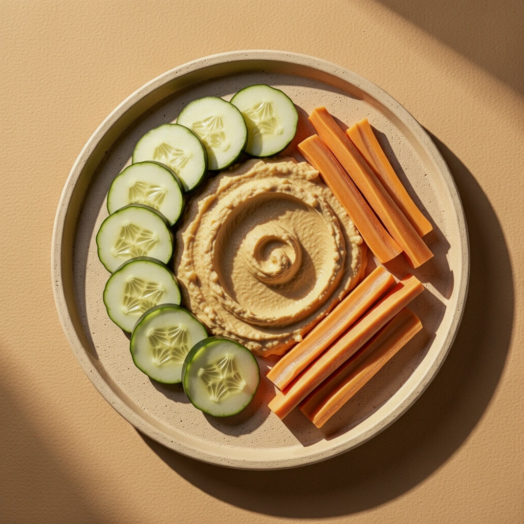 Hummus con Crudités
