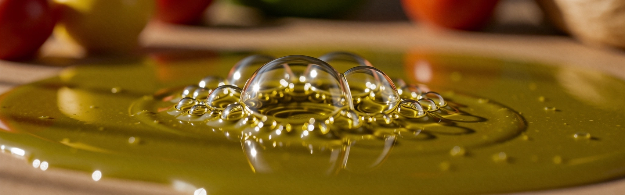 Textura de aceite de oliva
